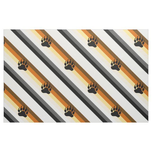 Bear Pride Flag Fabric (Yard)