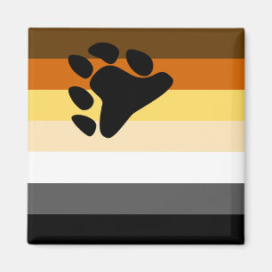 Bear Pride Flag Magnet