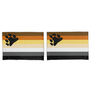Bear Pride Flag Pillowcase