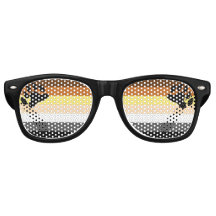 Bear Pride Flag Sunglasses