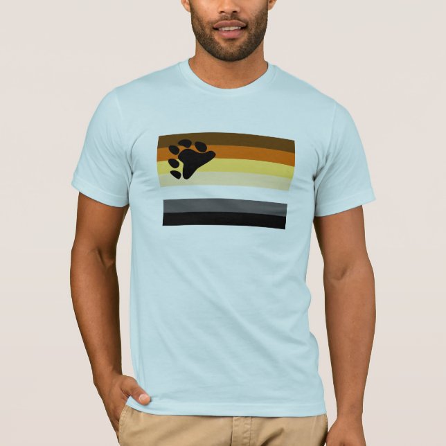 Bear Pride Flag T-Shirt (Front)