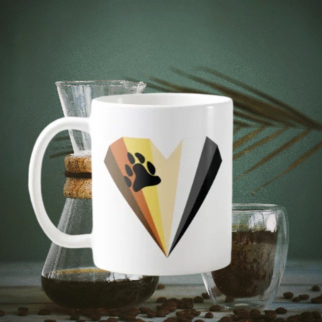 Bear Pride Heart Classic Mug (Creator Uploaded)