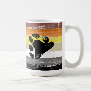 Bear Pride Paint Coffee Mug