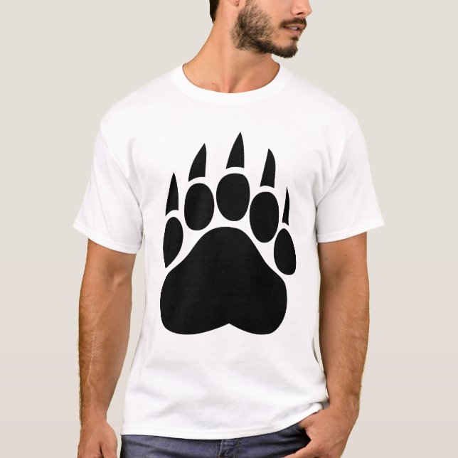 Bear Pride Paw T-Shirt (Front)