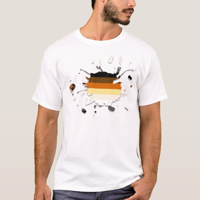 Bear Pride Splat Tee (Front)