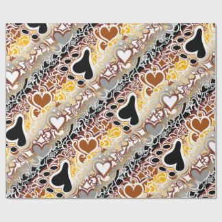 Bear Pride Squiggle Wrapping Paper