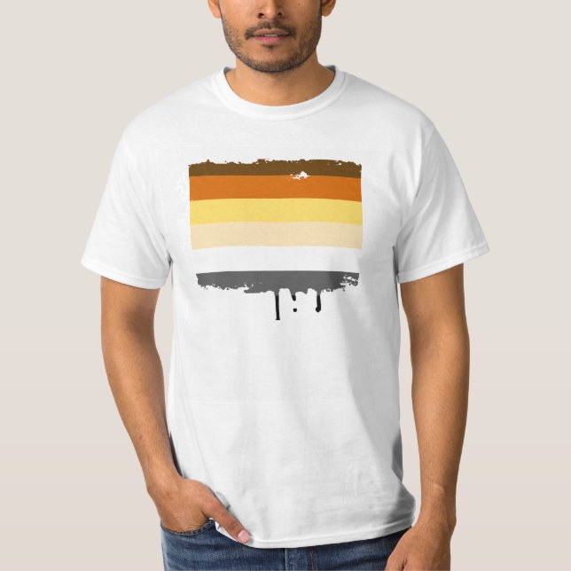 BEAR PRIDE STRIPES DESIGN T-Shirt (Front)