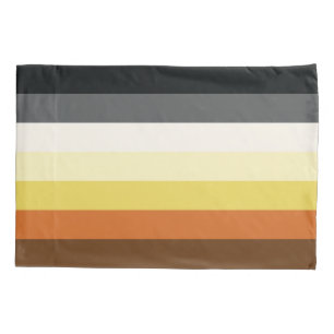 Bear Pride Stripes Pillowcase