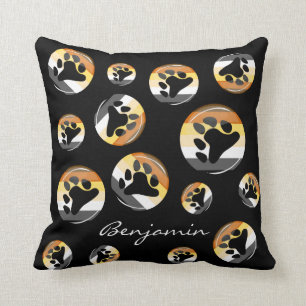 Bear Pride Throw Pillow