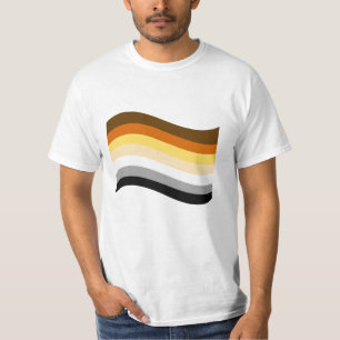 Bear Pride Wavy Flag T-Shirt