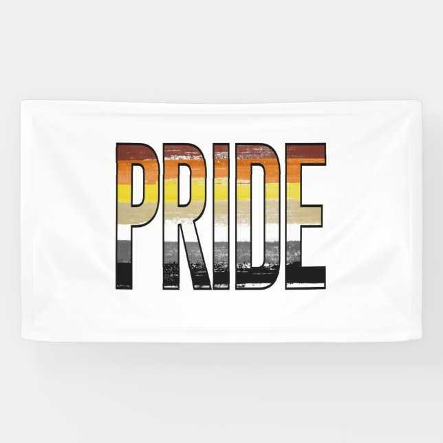 Bear Pride Word Banner (Horizontal)