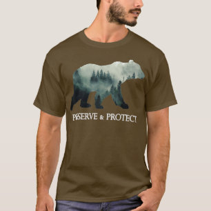 Bear Protect Preserve Climate Change Gift T-Shirt