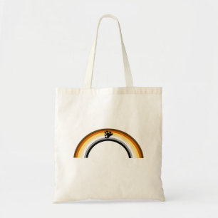 Bear Rainbow Tote Bag