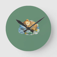 Bear Resting on Plastic Waste Wildlife