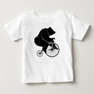 Bear Riding Vintage Bike Romper