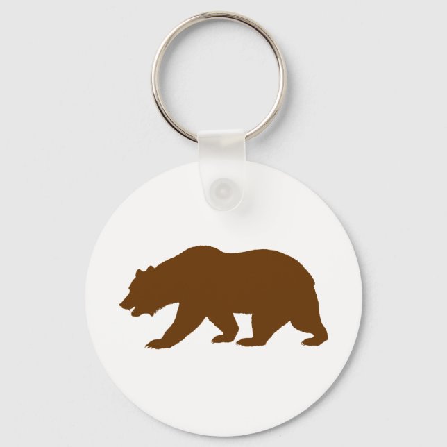 Bear Shape Keychain (Front)
