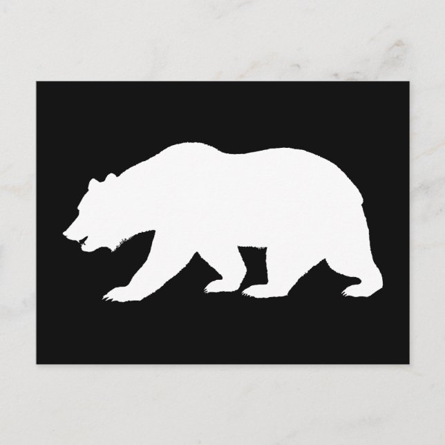 Bear Shape Postcard (Front)