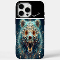 Bear Skull In Light Burst