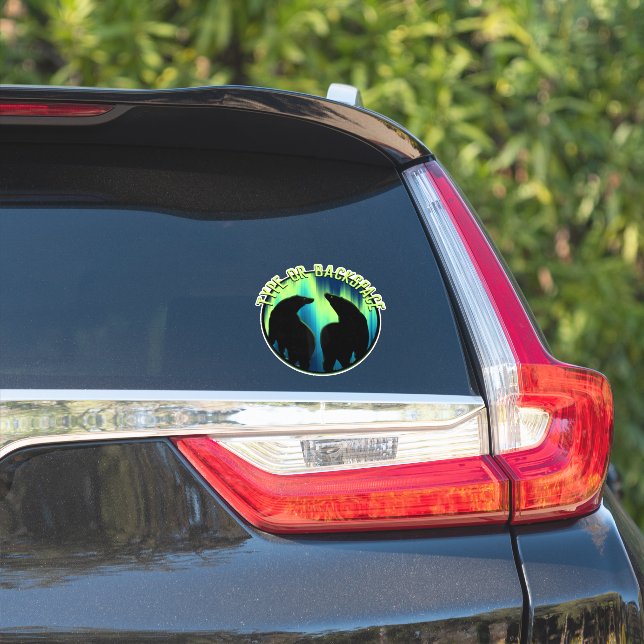 Bear Stickers Personalized Tribal Bear Decals (Car Side)