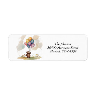 Bear Themed Gender Neutral Baby Shower