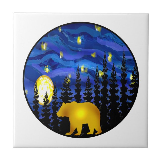 bear this night tile (Front)