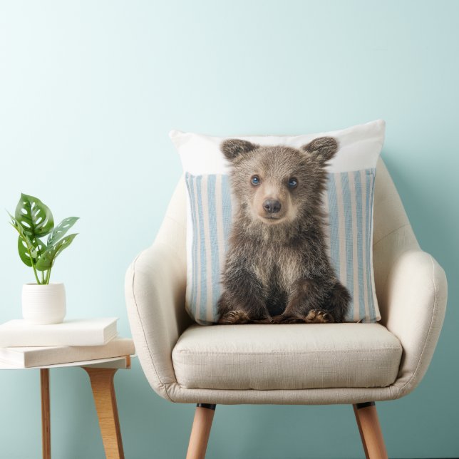 Bear Throw Pillow (Chair)