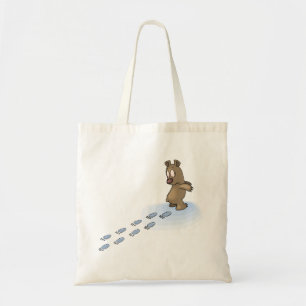 Bear Tracks Tote Bag