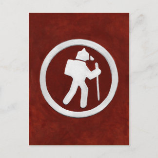 Bear Trail Marker Postcard