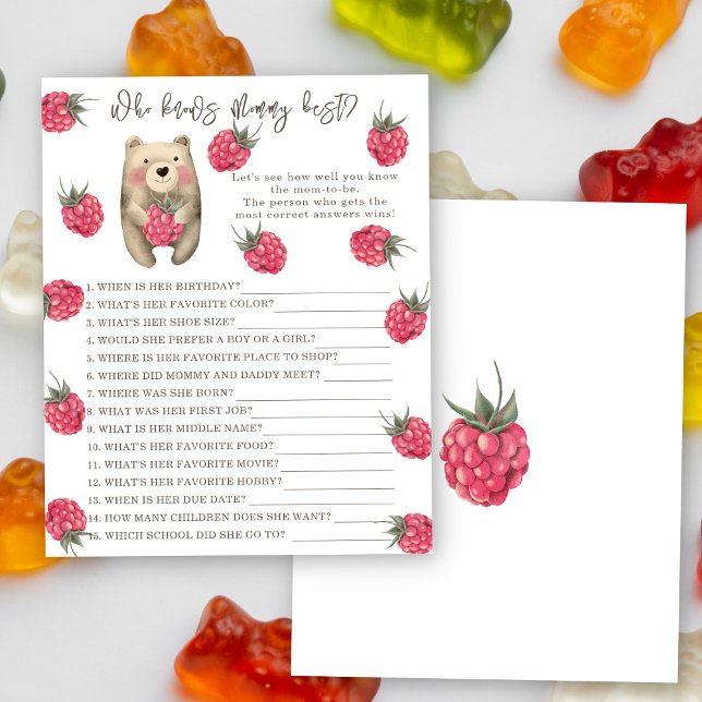 Bear - Who knows mommy best (Creator Uploaded)