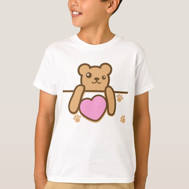 Bear_with_a_heart T-Shirt (Front)