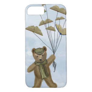 Bear with Book Butterflies 2 iPhone 8/7 Case