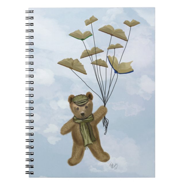 Bear with Book Butterflies 3 (Front)