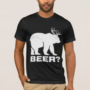 Bear with Deer Beer ? T-Shirt