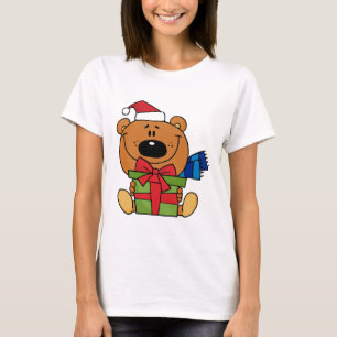 Bear With Gift Holiday Tshirts and Gifts