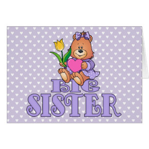 Bear with Heart Big Sister
