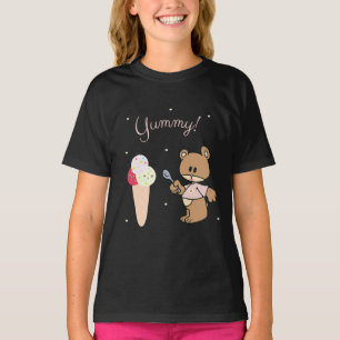 Bear with ice cream T-Shirt