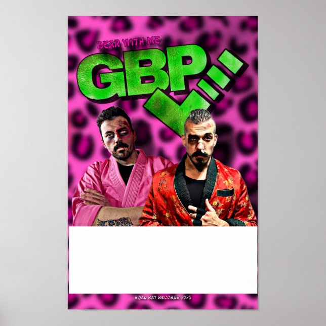 Bear With Me Poster (Devant)