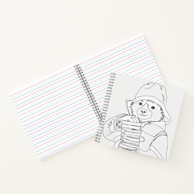 Bear with Sandwiches Notebook (Inside)