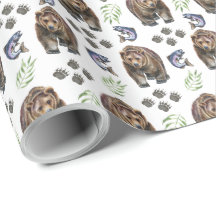Bear Wrapping Paper