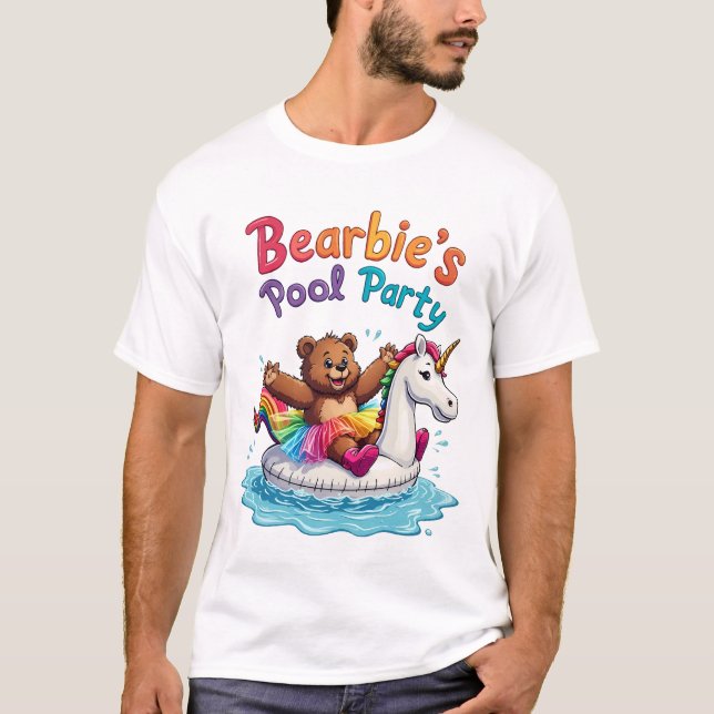 Bearbie Pool Party T-Shirt (Front)