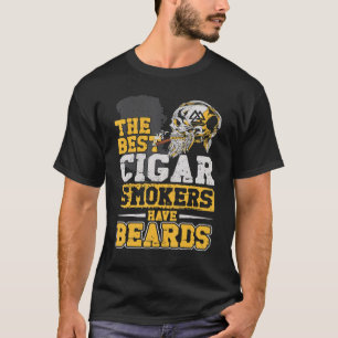 Beard   Bearded Man Cigar The Best Cigar Smokers H T-Shirt