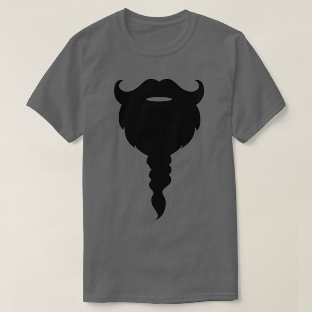 Beard braid T-Shirt (Design Front)