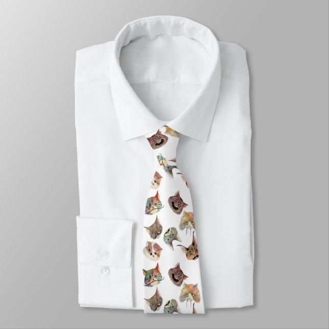 Beard cat/gateto barba tie (Tied)