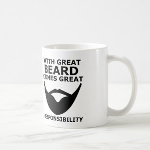 beard coffee mug