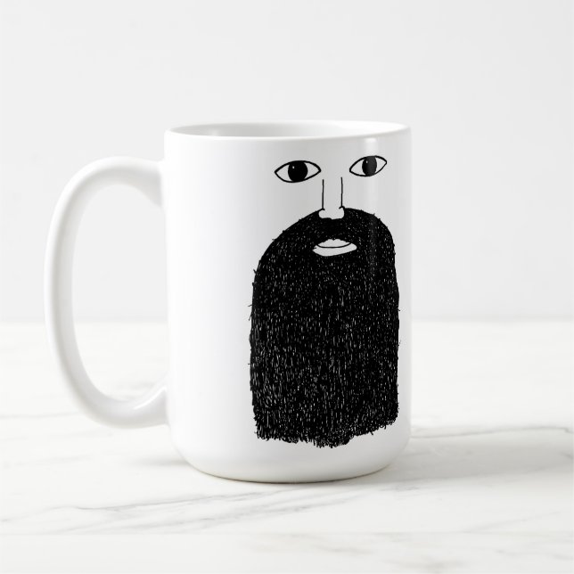 Beard Man Mug (Left)