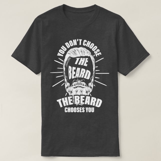 Beard Men T-Shirt (Design Front)