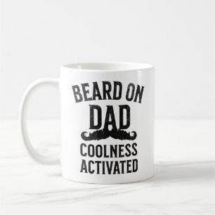 Beard On Dad Coolness Activated Coffee Mug