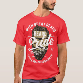 Beard Pride Respectez La Beard Classic TShirt