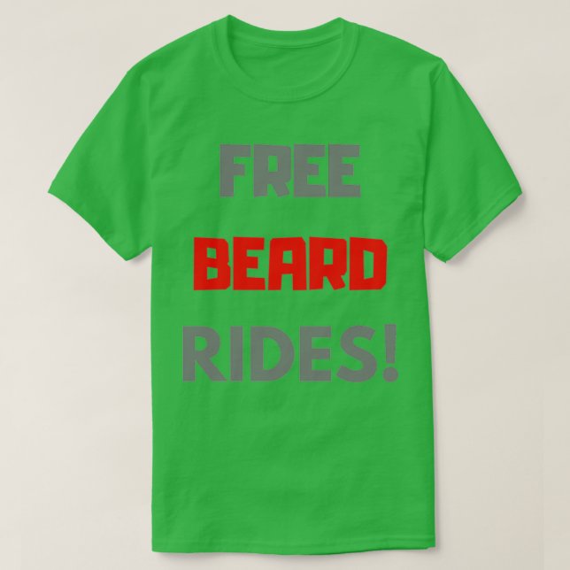 Beard Ride T-Shirt (Design Front)