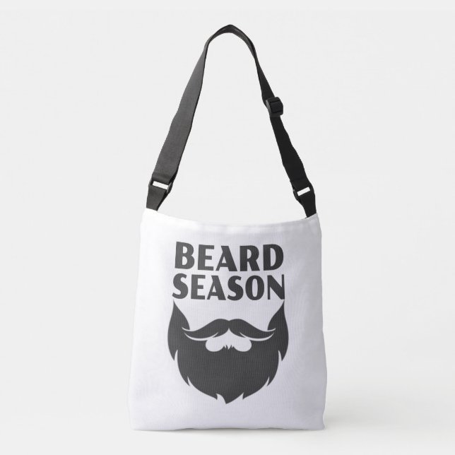Beard Season Crossbody Bag (Front)